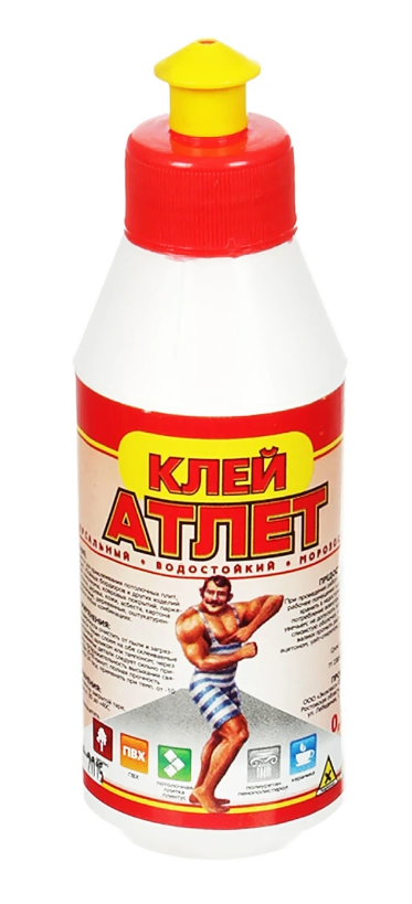 Клей полимерный универс. "Атлет" Исток 0,2л Клей полимерный универс. "Атлет" Исток 0,2л