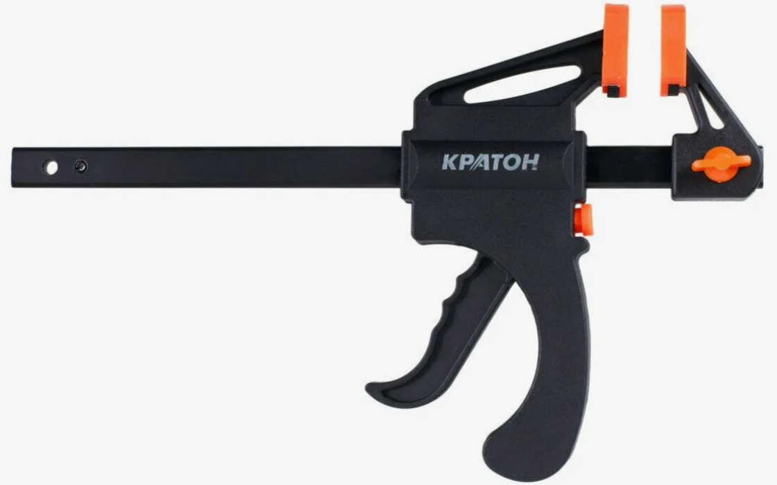 Струбцина пистолетная быстрозажимн. 450*650*70мм MaxiTool