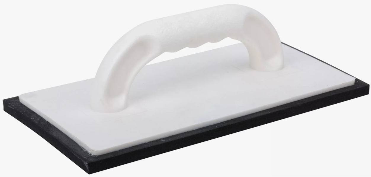 Терка пласт.резиновая 140х280х10 мм