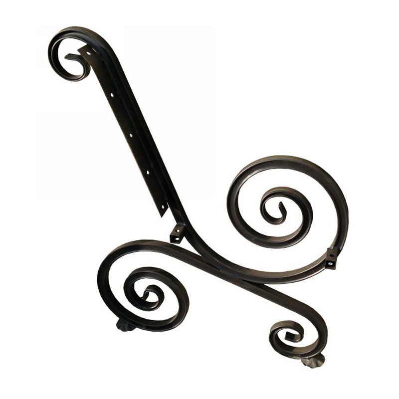 Боковина скамьи "французская лоза боьшой вензель" с креплениями 