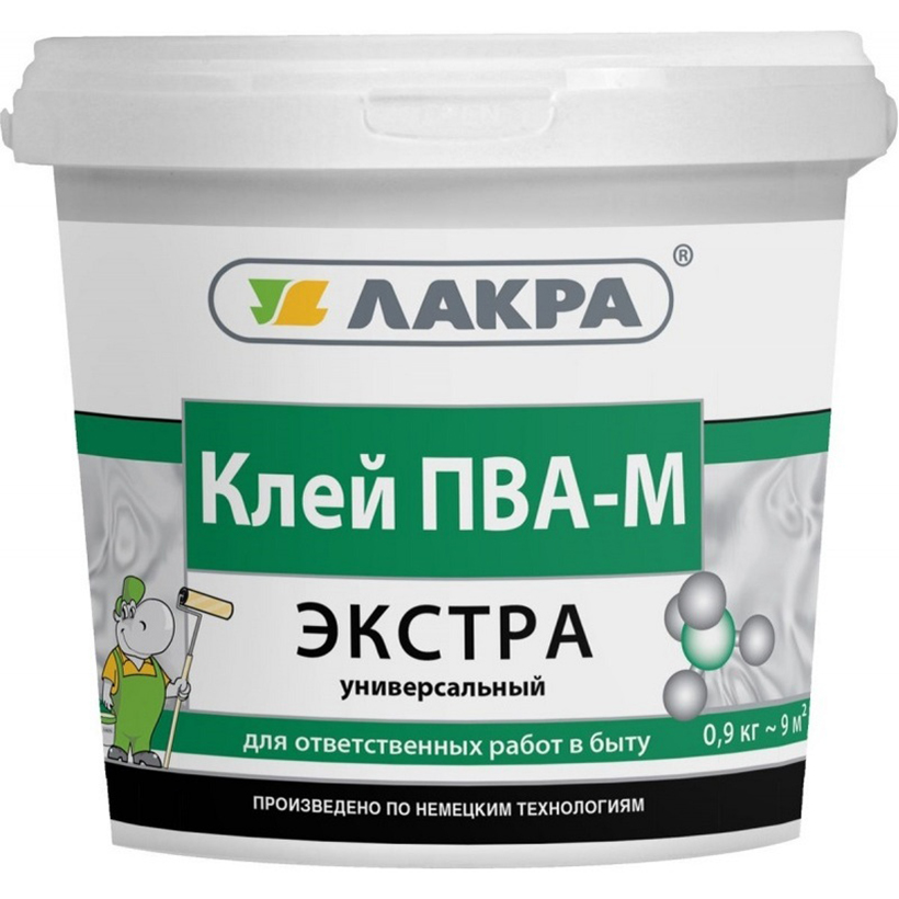 Клей ПВА универсальный Экстра 0.9кг Злата