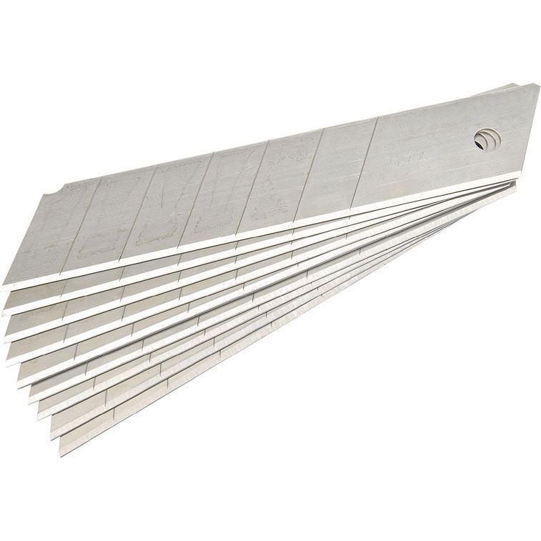 Лезвия сменные для тех. ножей 18*110*0,5мм MaxiTool (81782)