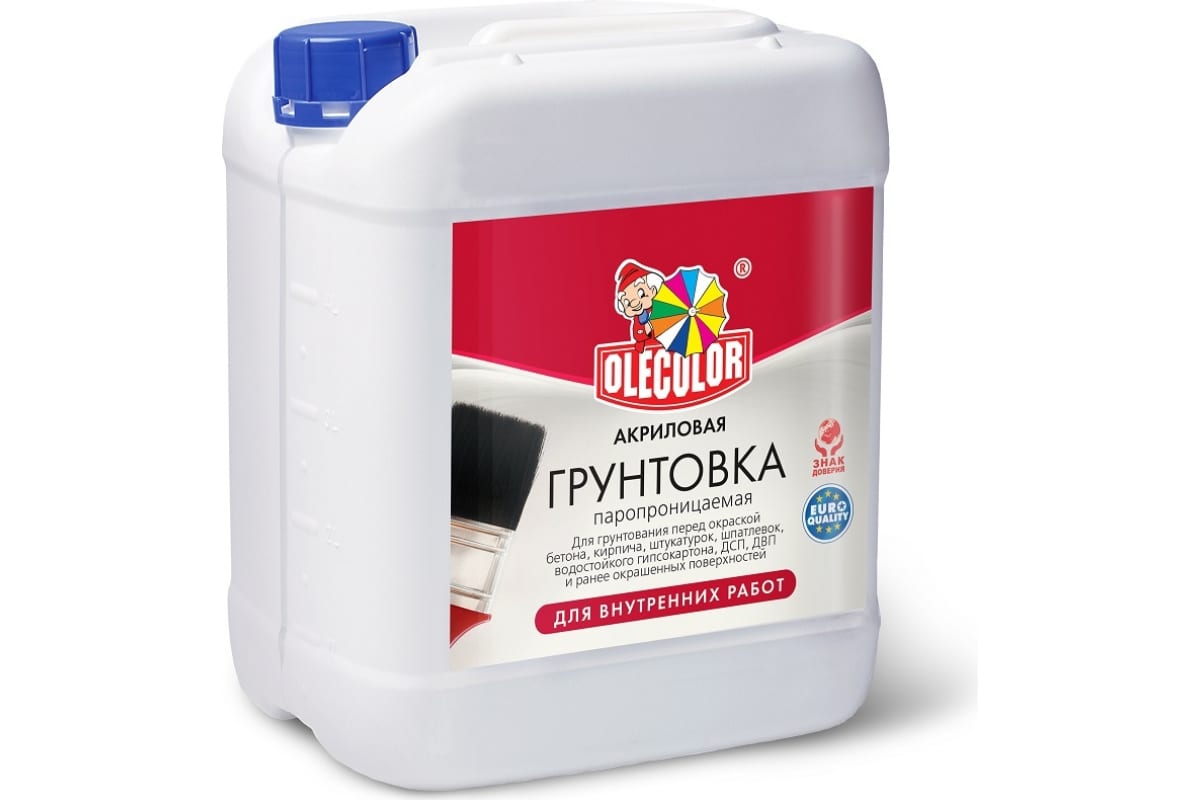 Грунтовка акриловая для внутренних работ (5,0кг) OLECOLOR