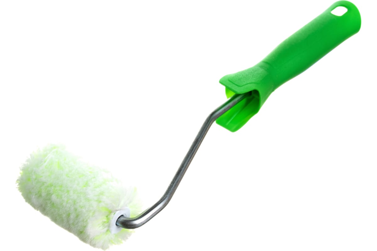 Мини-валик в сборе РАБОТЫ ПО ДЕРЕВУ микрофибра 60мм АКОР (100)