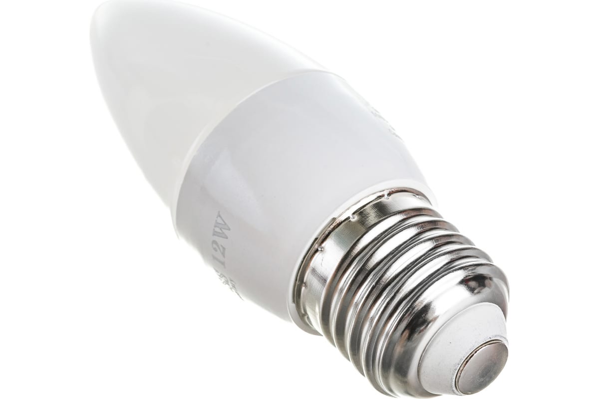 Лампа светодиодная 12вт 6500К Е27 свеча холодный свет Gauss  Лампа светодиодная 12вт 6500К Е27 свеча холодный свет Gauss