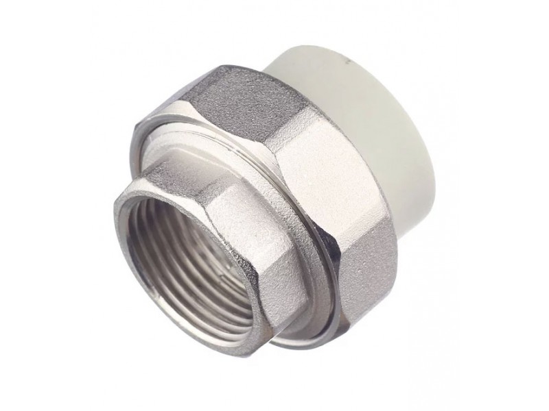 Муфта разборная с внутрен резьбой ППР 40*32 Муфта разборная с внутрен резьбой ППР 40*32