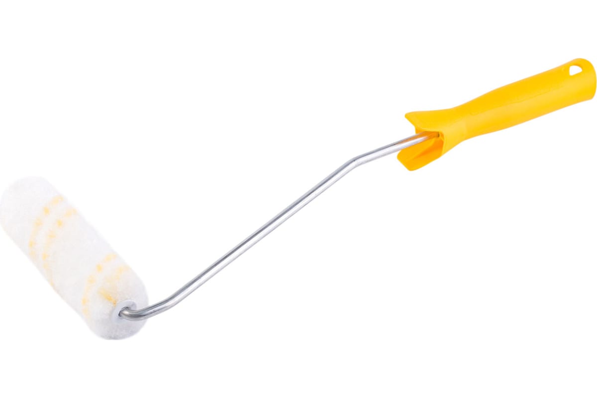 Мини-валик в сборе РАБОТЫ с ЭМАЛЯМИ 110мм полиамид ворс 12 АКОР(50)