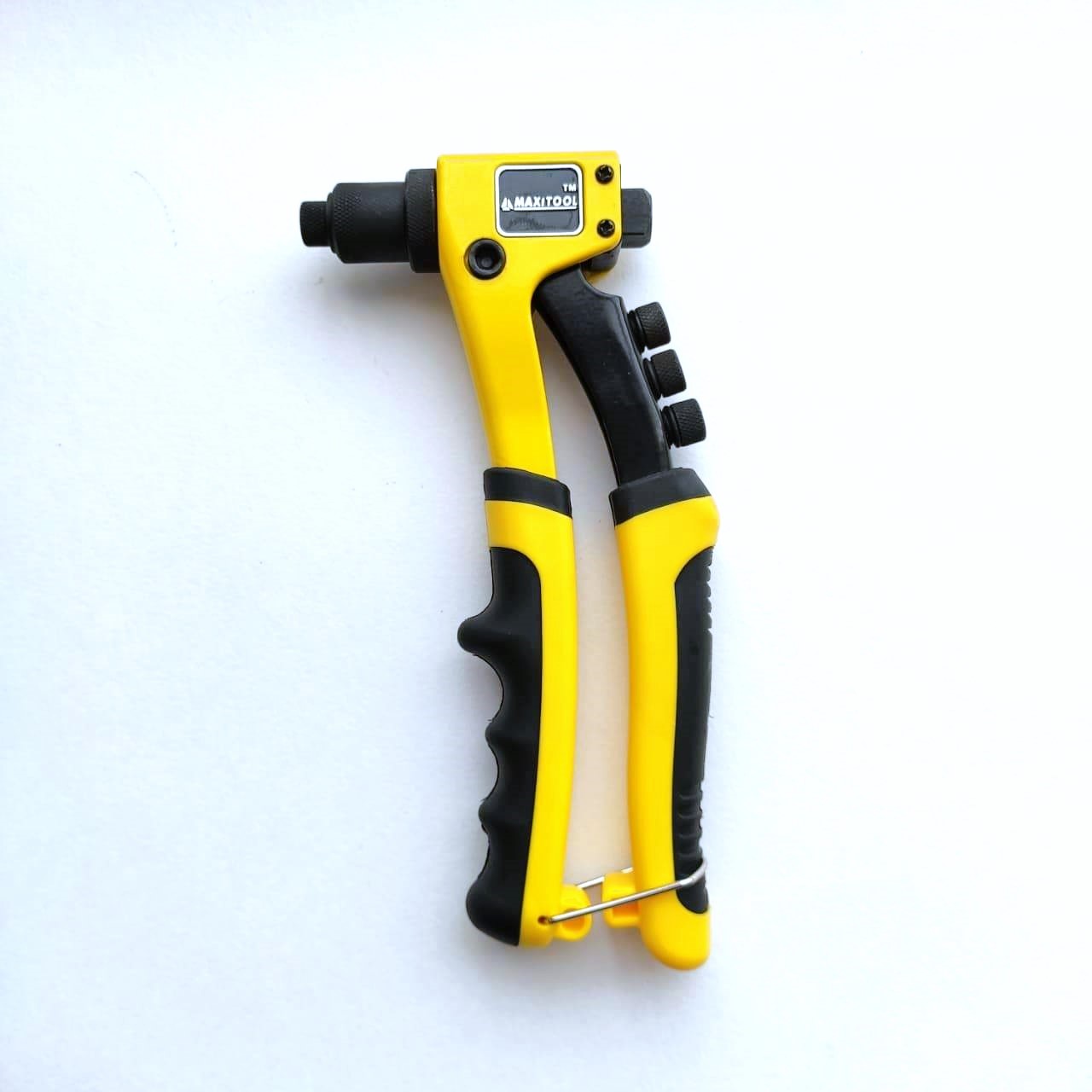 Заклепочник 81438 L=220мм заклеп из алюм/стали/нерж.стал резин рукоятка MaxiTool