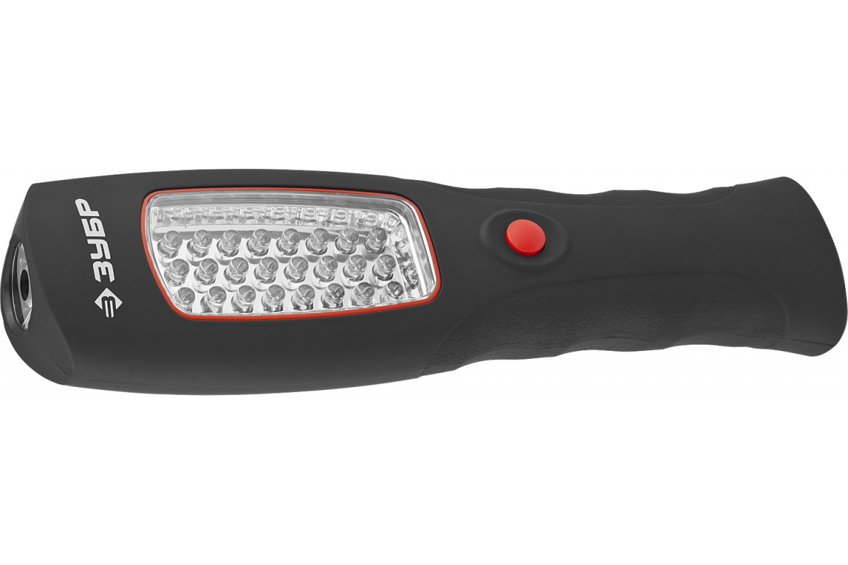 Фонарь ЗУБР переносной светодиодный 25(24+1) LED,магнит 3ААА Фонарь ЗУБР переносной светодиодный 25(24+1) LED,магнит 3ААА