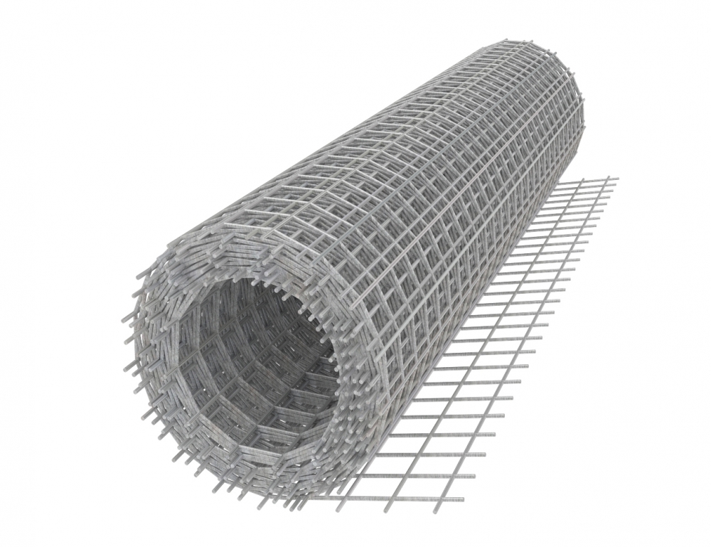 Сетка сварная 1,0х50м яч. 25х12,5 оц. ТУ (по 1шт)