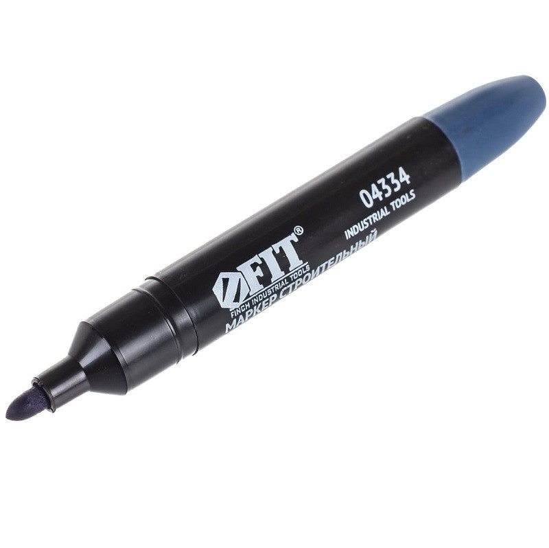 Маркер строительный перманентный синий