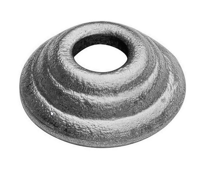 Подпятник д40мм отв д16 высота 15сс литье