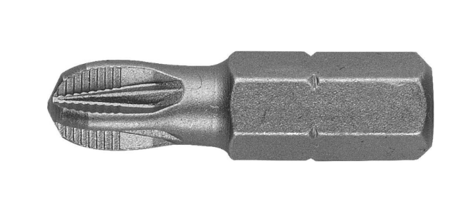 Биты STAYER POZIDRIV PROFESSIONAL с хвостиком С 1/4 25мм 2шт