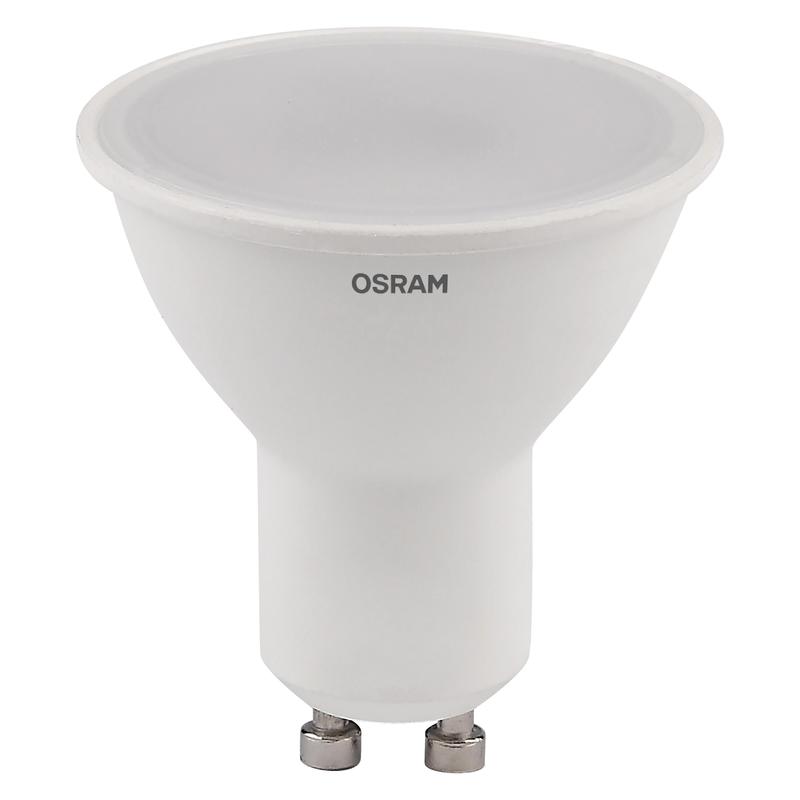 Лампа светодиодная LED 6вт  GU10  4000к 480лм спот 220в OSRAM Лампа светодиодная LED 6вт  GU10  4000к 480лм спот 220в OSRAM