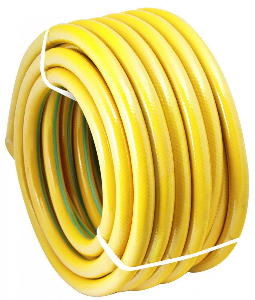Шланг поливочный "Гарден плюс"/Palisad желтый 1/2 25м трехслойный
