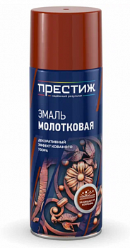 Аэрозольная молотковая эмаль серебристо-серая 425мл Престиж Аэрозольная молотковая эмаль серебристо-серая 425мл Престиж