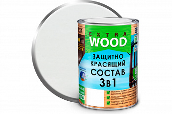 Защитно-красящий состав 3в1 белый 0,8л Фарбитекс дерево Защитно-красящий состав 3в1 белый 0,8л Фарбитекс дерево