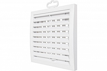 Решетка вентиляционная с жалюзи 15*15см (50)РРП