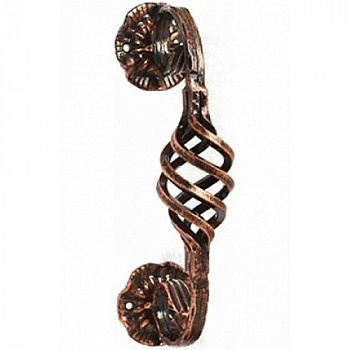 Ручка-скоба "Корзинка" 235*60мм медь ящ-17