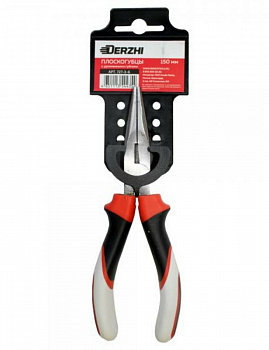 Плоскогубцы Derzhi с удлин.губками 200 мм трехкомпонентная рукоять