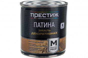 Престиж эмаль Патина лимонное золото  0,8л Престиж эмаль Патина лимонное золото  0,8л