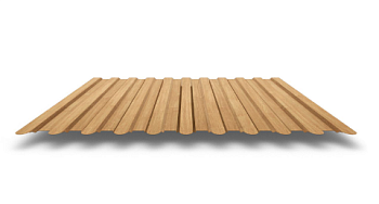 Профлист С8 0,45 2000*1200 Золотой Орех