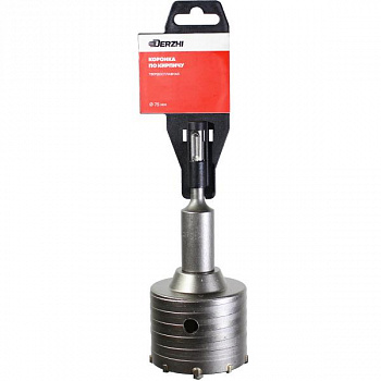 Коронка по кирпичу в сб. ф75 мм DERZHI