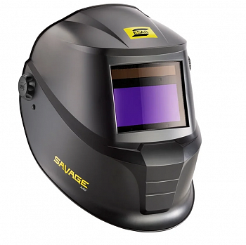 Маска сварщика SAVAGE А40 9-13 Черная сменные батареи
