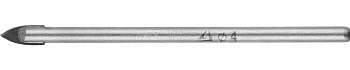 Сверло STAYER MASTER по керамике и стеклу с 2мя режущими лезвиями d=4мм