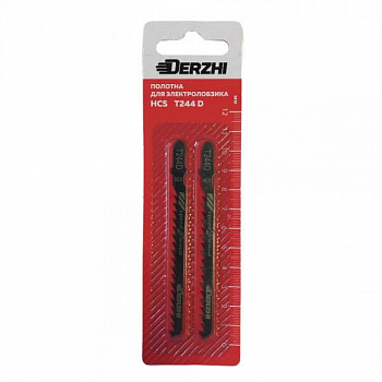 Полотно эл. лобзика Derzhi Т244D дерево, фанера ДСП быстр. фигурн рез