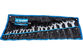 Набор комбинированных гаечных ключей 18шт 6-32мм ЗУБР