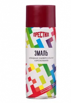 Аэрозоль акриловая универсальная вишневая Престиж 425мл