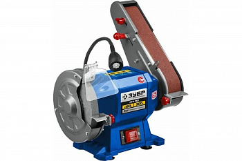 ЗУБР ПТЛ-150 заточной станок с шлифовальн. лентой д150мм 300ВТ