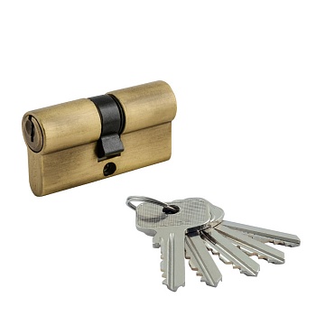 Цилиндровый механизм Нора-М ЕСО Z Л60 30*30 старая бронза