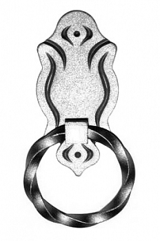 Ручка скобяная 157*100 стучалка Ручка скобяная 157*100 стучалка