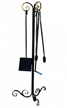 Каминный набор кованый 440*440*920 мм Каминный набор кованый 440*440*920 мм