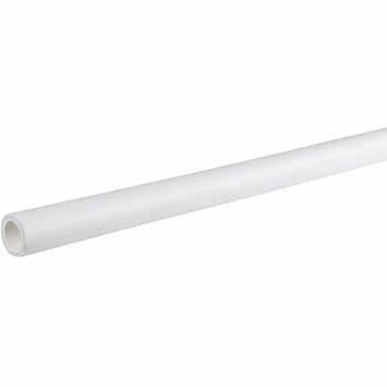 Труба 20*3,4 STAR PIPE белая пластикова 4 метра Труба 20*3,4 STAR PIPE белая пластикова 4 метра