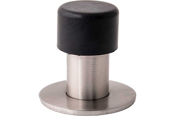 Дверной ограничитель упор напольный Апекс DS-0009 INOX 49мм