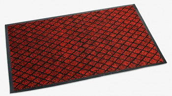 Коврик влаговпитывающий 40*60см Галант красный