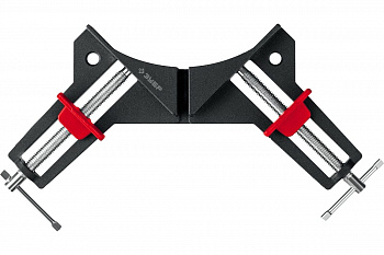 Алюминиевая угловая струбцина Зубр 2*73мм У-90