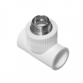 PPR Тройник с наружней резьбой ф 20*15 юник