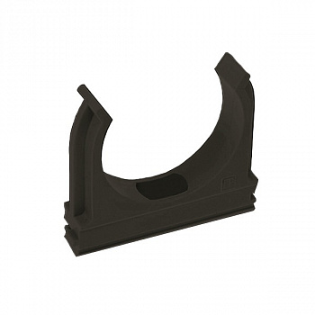 Клипса для гофры 16 черная