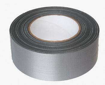 Лента армированная серая 48мм*25м  ИНД,УП