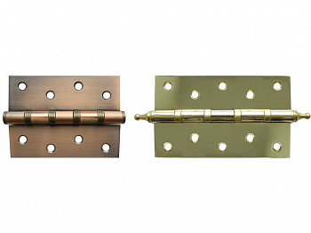 Петли накладные универсальные 74х100 2 шт. золото