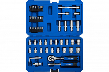 ЗУБР А-57 универс. набор инструментов 57 предм. 