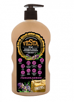 Жидкое мыло хоз. 10 в1 Лавандовое 72% 680мл