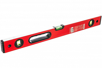 Уровень ЗУБР УС-5 коробчатый усиленный,фрезерованный,3 глазка,крашенный с ручками 60см Уровень ЗУБР УС-5 коробчатый усиленный,фрезерованный,3 глазка,крашенный с ручками 60см