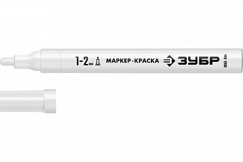 Маркер-краска ЗУБР 1мм МК-200 красный