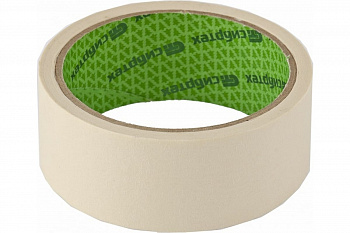 Лента малярная 30мм на бумажной основе Эконом Сибртех