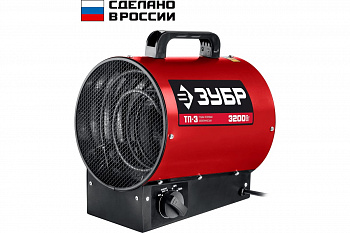Электрическая тепловая пушка напольная ЗУБР 2 кВт (ТП-3)